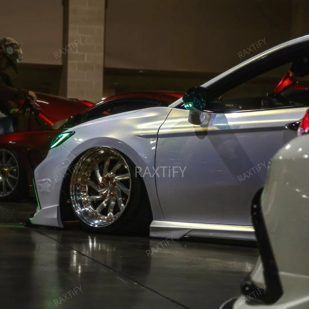 Toyota Color Shift Glitter White Gold Vinyl Wrap