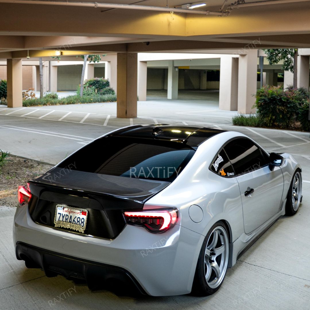 Toyota Gloss Gainesboro Gray Vinyl Wrap back
