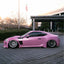 Gloss Metallic Pearl Pink Car Wrap on toyota side look