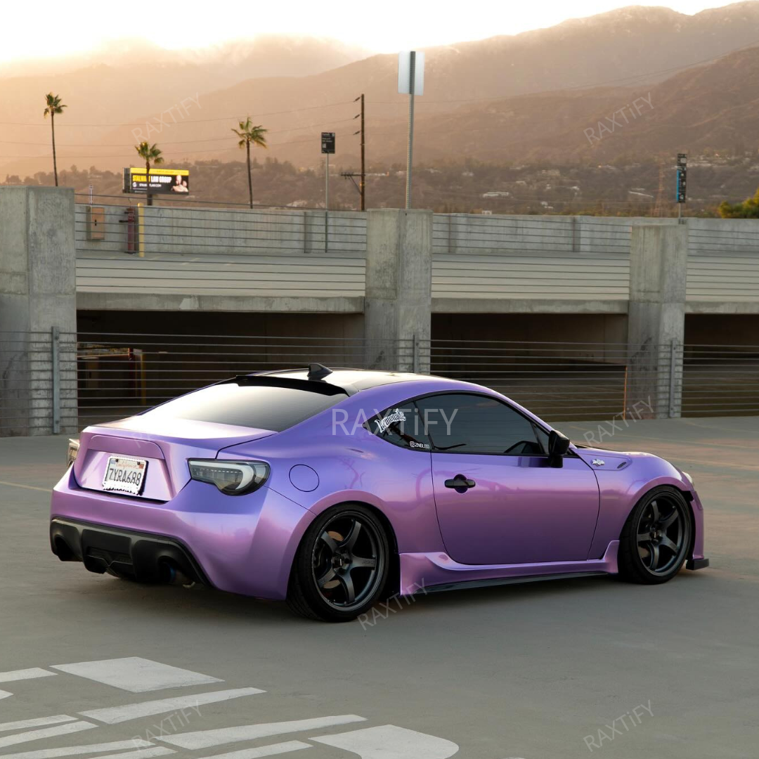Gloss Metallic Royal Purple Vinyl Wrap