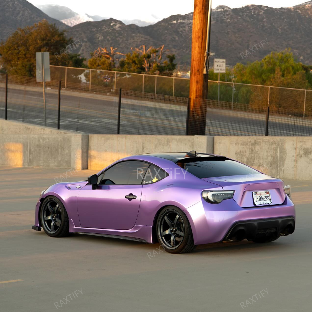 Gloss Metallic Royal Purple Vinyl Wrap