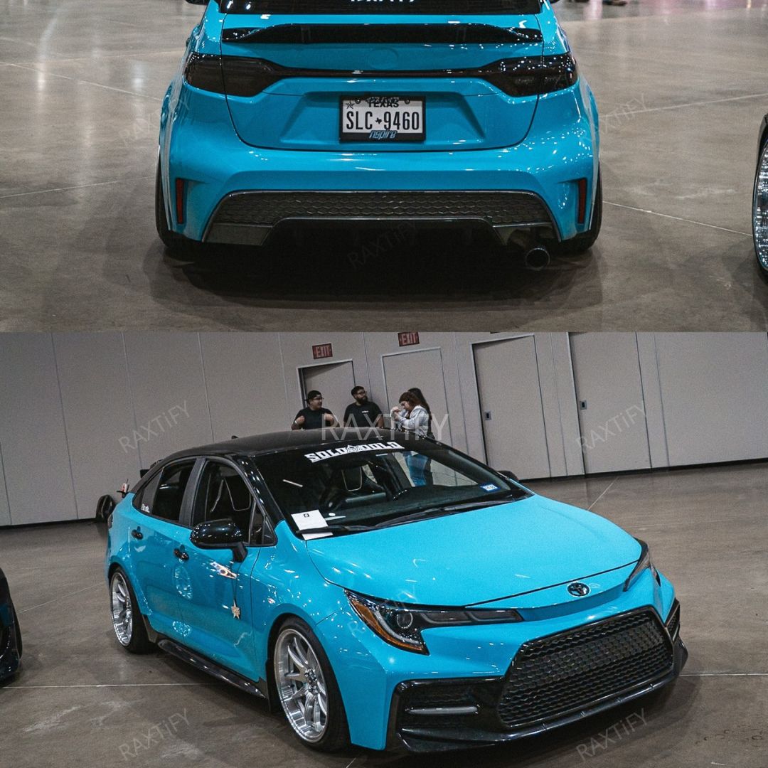 Gloss Miami Blue Vinyl Wrap