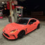 Toyota Super Gloss Coral Orange Car Wrap