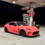 Toyota Super Gloss Coral Orange Car Wrap