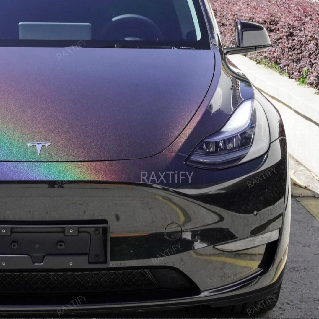 Ultra-Gloss Laser Black Paint Protective Film (High Grade TPU)