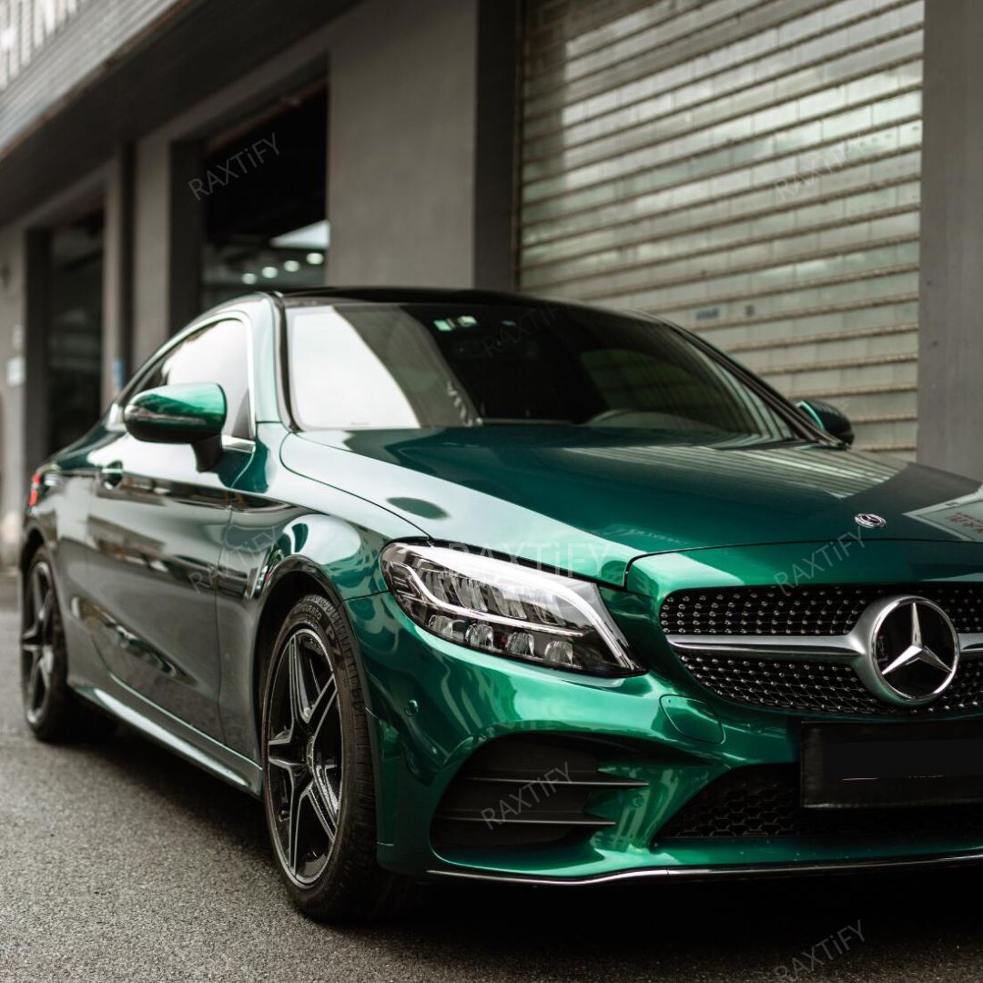 Ultra-Gloss Metallic Agate Green Paint Protective Film 