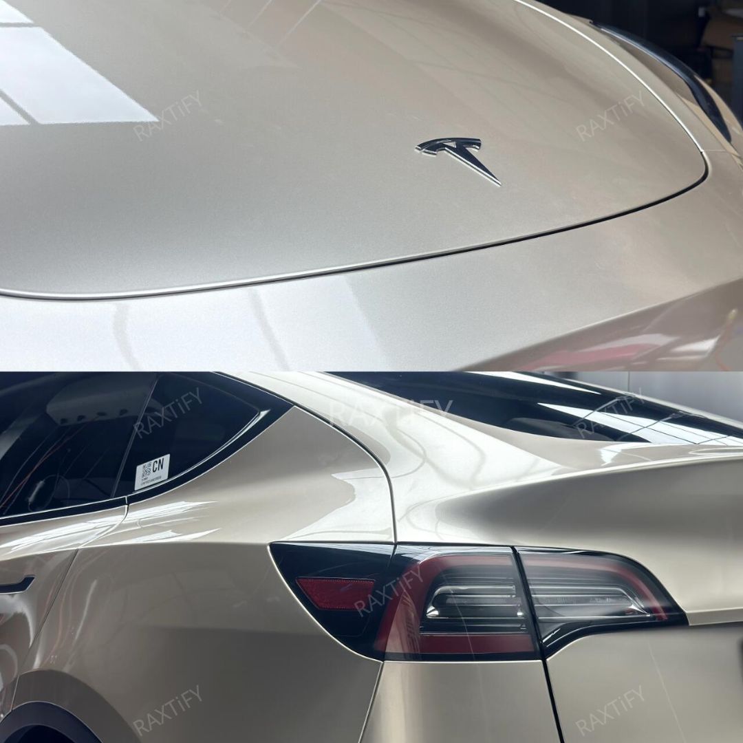 Ultra-Gloss Metallic Champagne Gold Paint Protective Film 