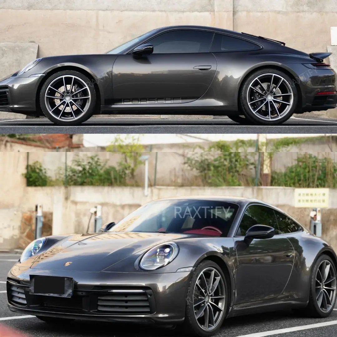 Ultra-Gloss Metallic Gunmetal Gray Paint Protection Film