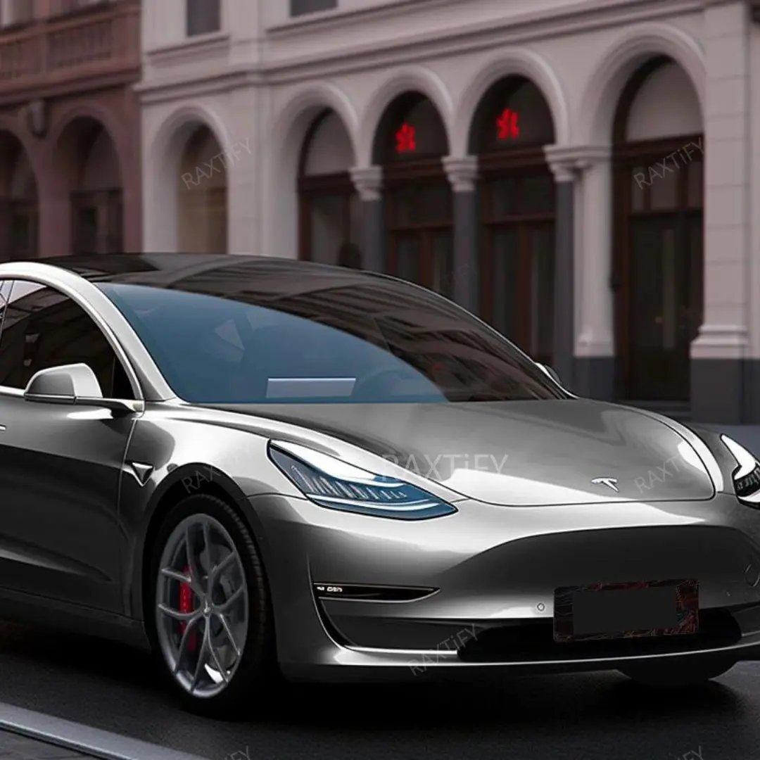 Ultra-Gloss Metallic Gunmetal Gray Paint Protection Film