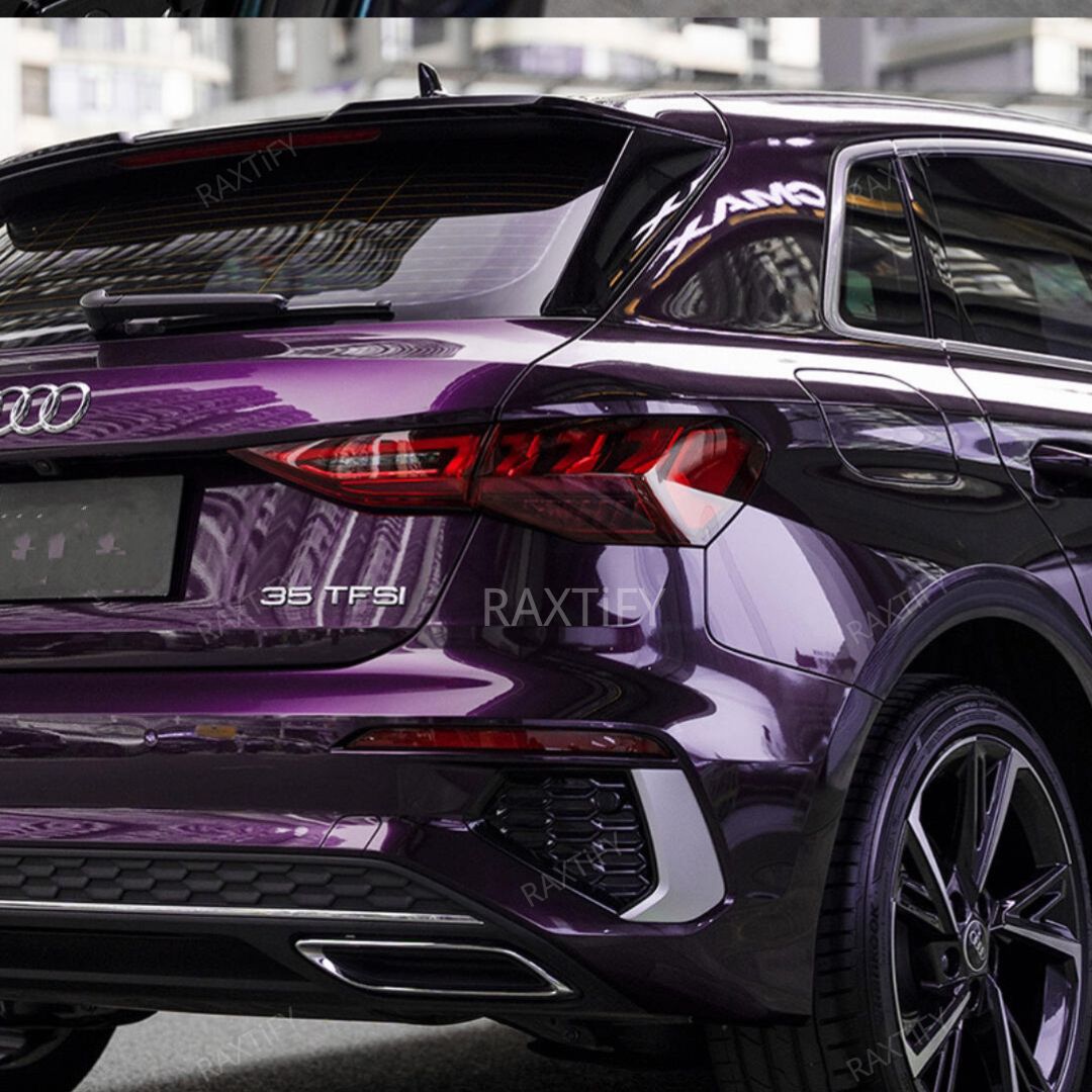 Ultra-Gloss Metallic Midnight Purple Paint Protection Film