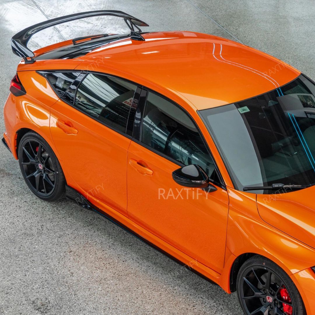 Ultra-Gloss Metallic Racing Orange Paint Protection Film