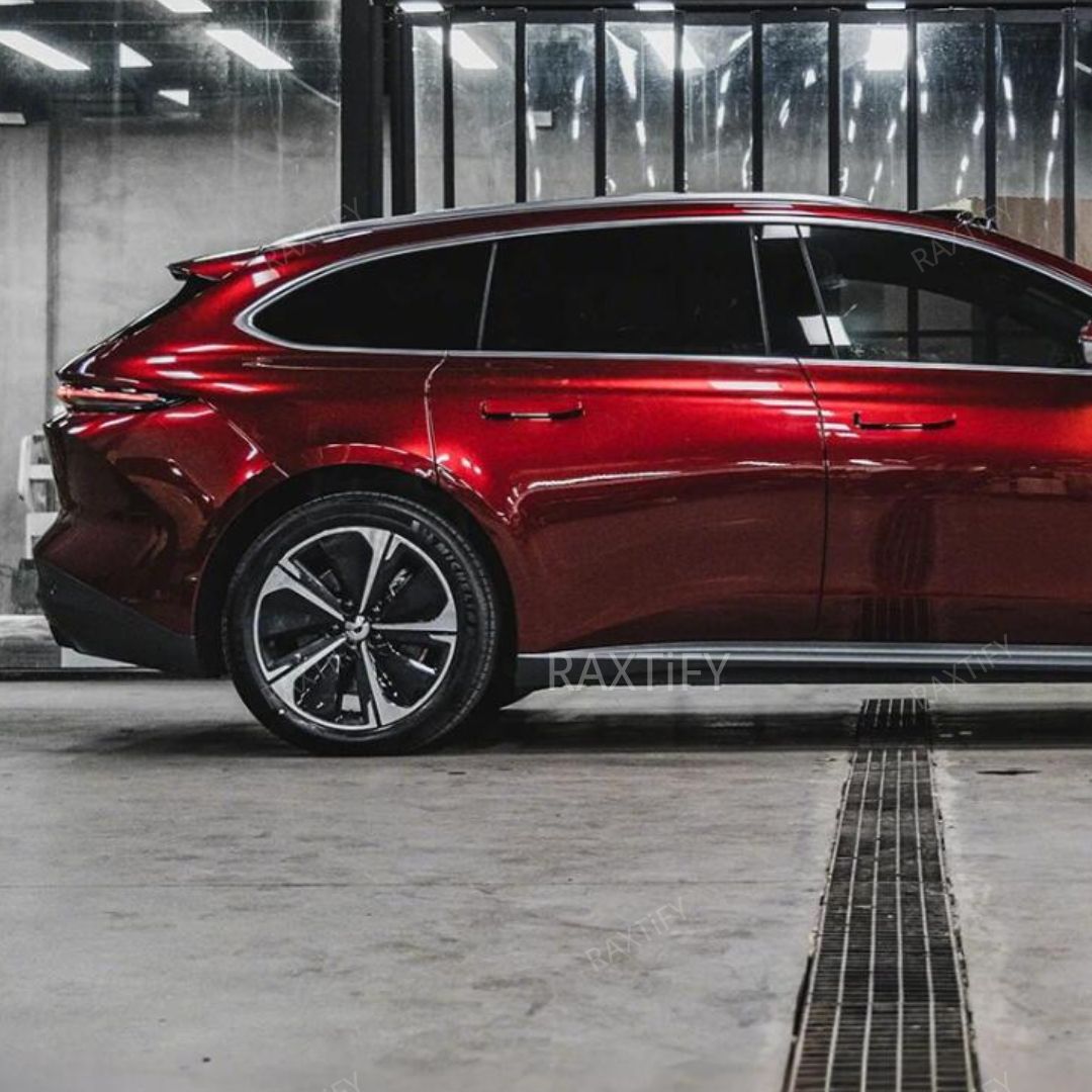 Ultra-Gloss Metallic Rosewood Red Paint Protection Film