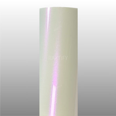 Ultra-Gloss White Pink Paint Protective Film