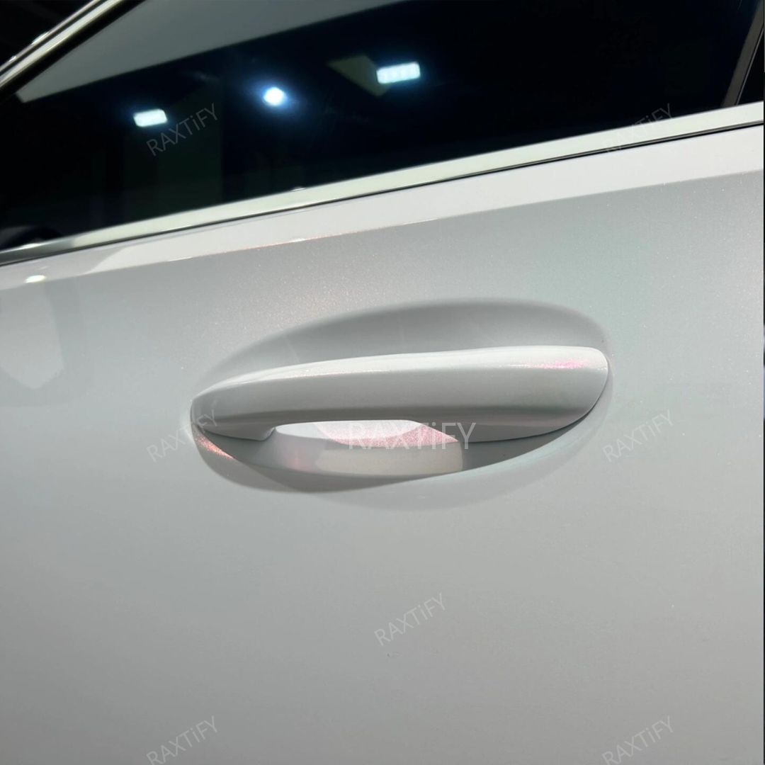 Ultra-Gloss White Pink Paint Protective Film (High Grade TPU)