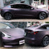 Ultra-Matte Black Purple Vinyl Wrap