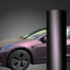 Ultra-Matte Black Purple Vinyl Wrap