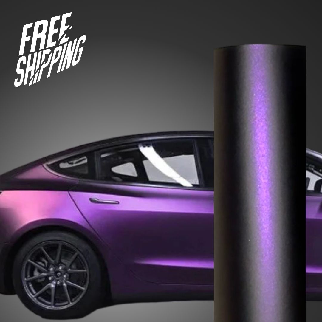 Ultra-Matte Russian Violet Vinyl Wrap