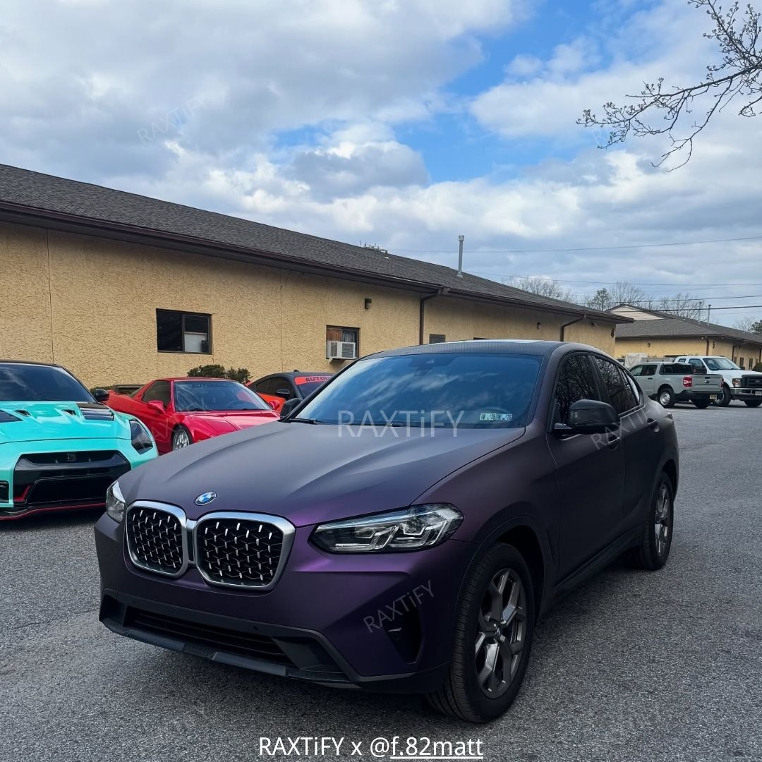 Ultra-Matte Russian Violet Vinyl Wrap