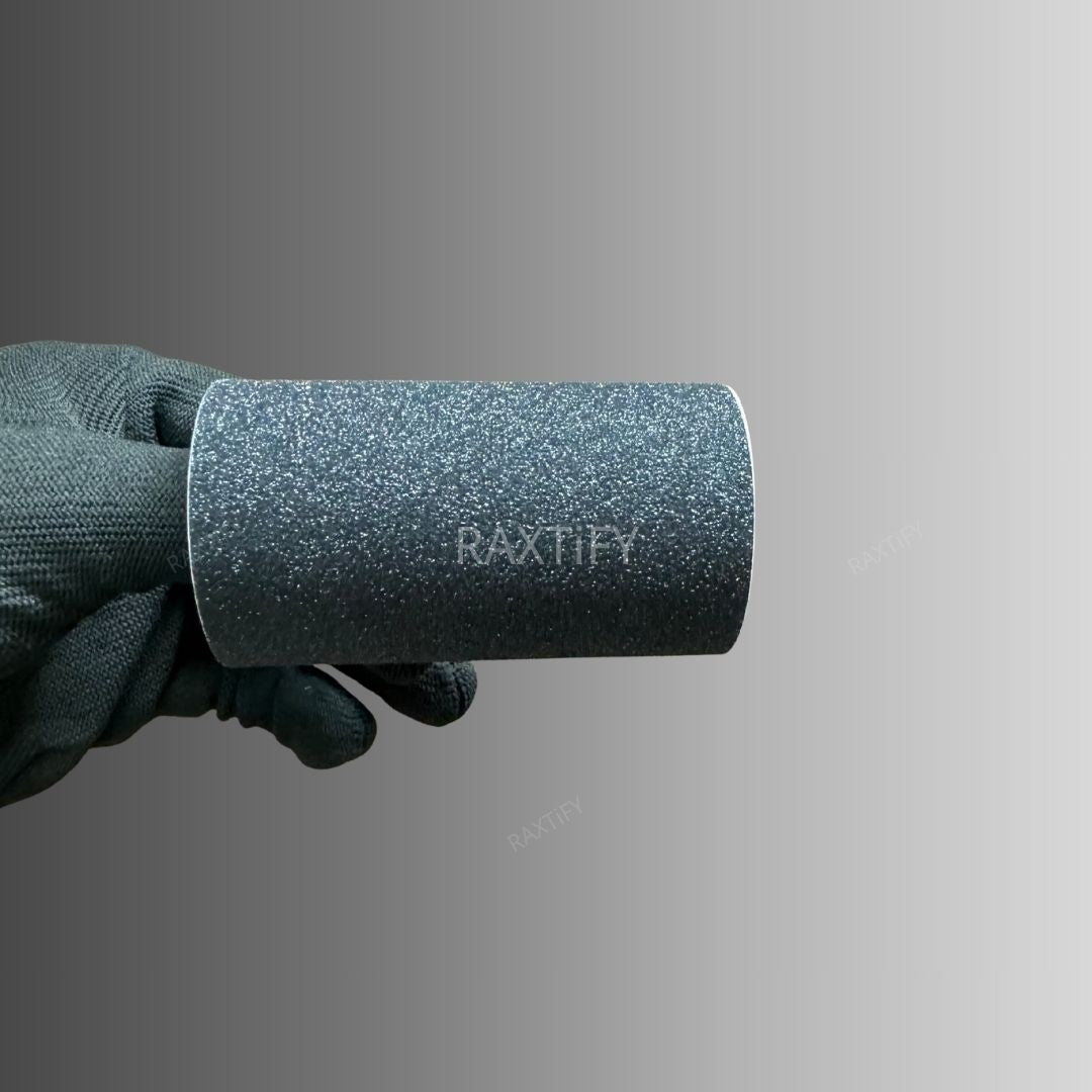 Ultra Diamond Glitter Matte Black Vinyl Wrap sample book