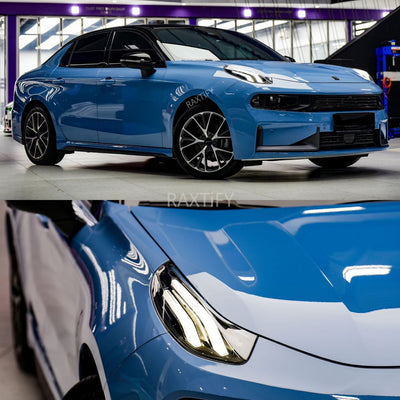 Ultra Gloss China Blue Paint Protection Film 