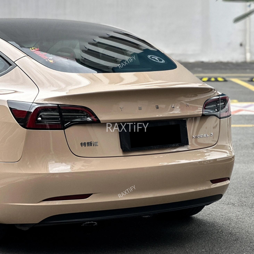 Tesla in Ultra Gloss Concord Buff Paint Protection Film