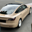 Tesla in Ultra Gloss Concord Buff Paint Protection Film