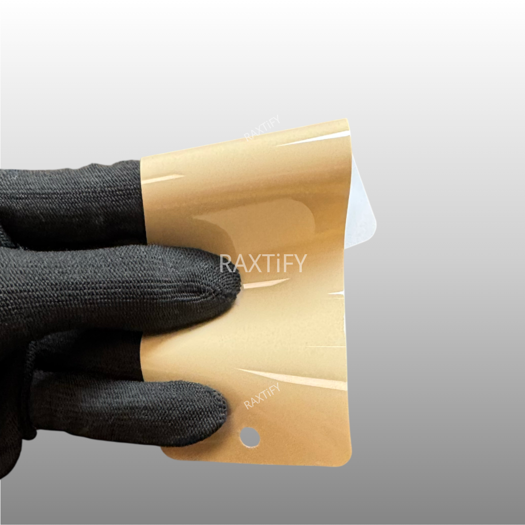 Ultra Gloss Concord Buff Paint Protection Film Swatch Card