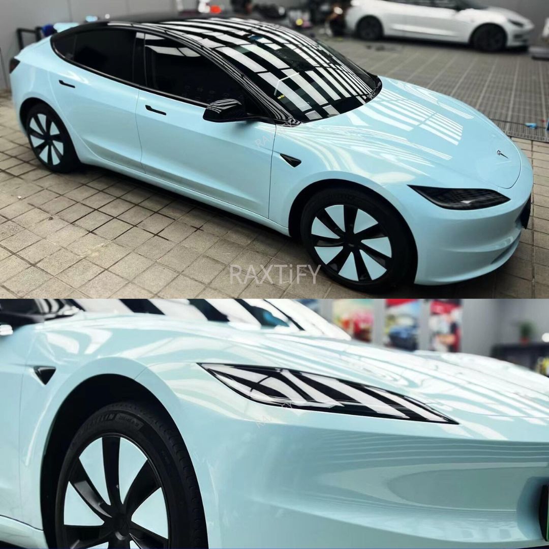 Ultra Gloss Glacier Blue Paint Protection Film