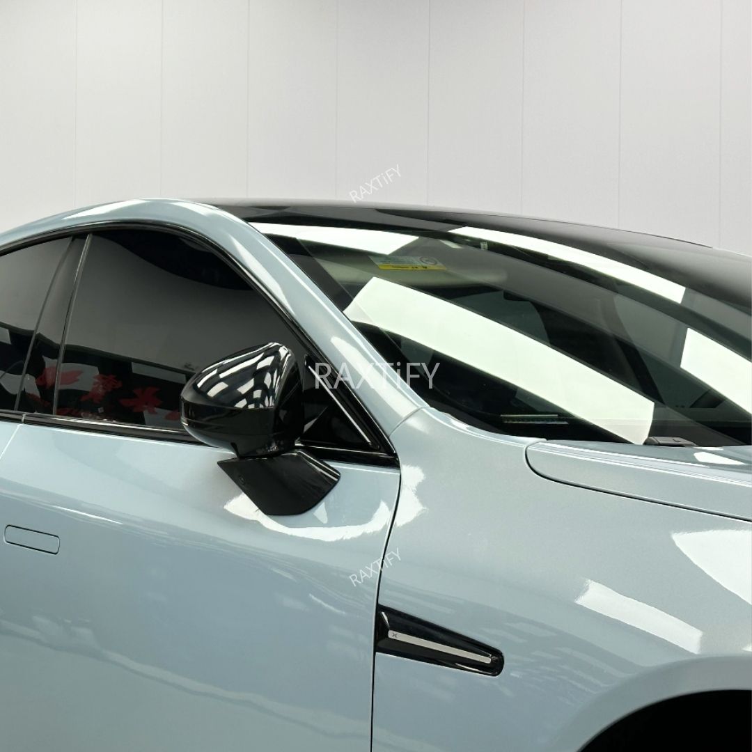 Ultra Gloss Metallic Arctic Sky Blue Paint Protection Film