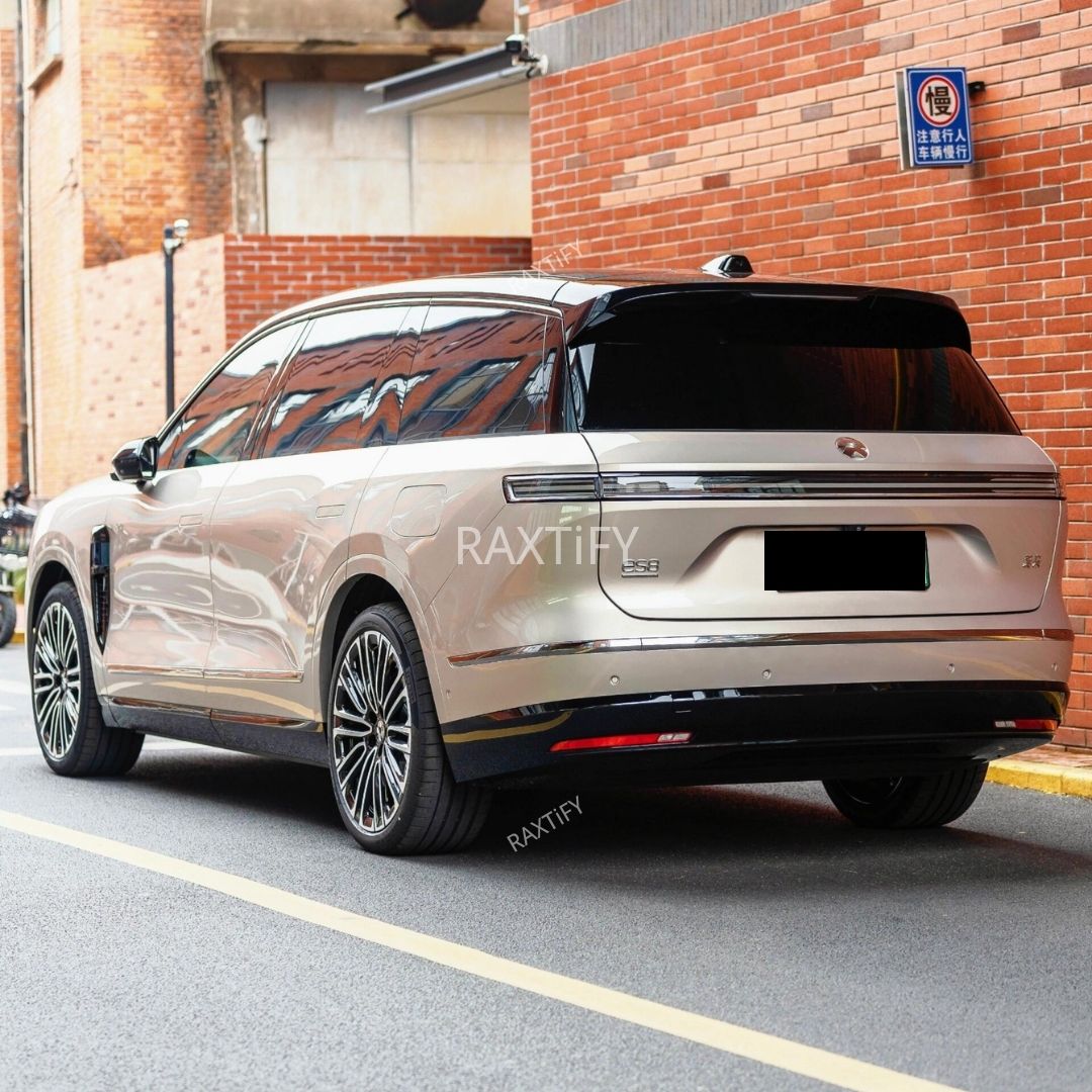 Electric Car in Ultra Gloss Metallic Aurora Gold Paint Protection Film