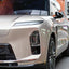 Electric Car in Ultra Gloss Metallic Aurora Gold Paint Protection Film