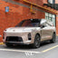 Electric Car in Ultra Gloss Metallic Aurora Gold Paint Protection Film
