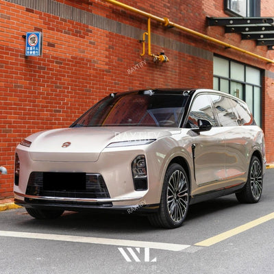 Electric Car in Ultra Gloss Metallic Aurora Gold Paint Protection Film