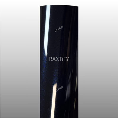 Ultra Gloss Metallic Black Blue Paint Protection Film