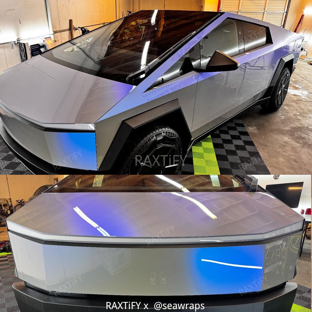 Ultra Gloss Metallic Gray Blue PPF (High Grade TPU) Color