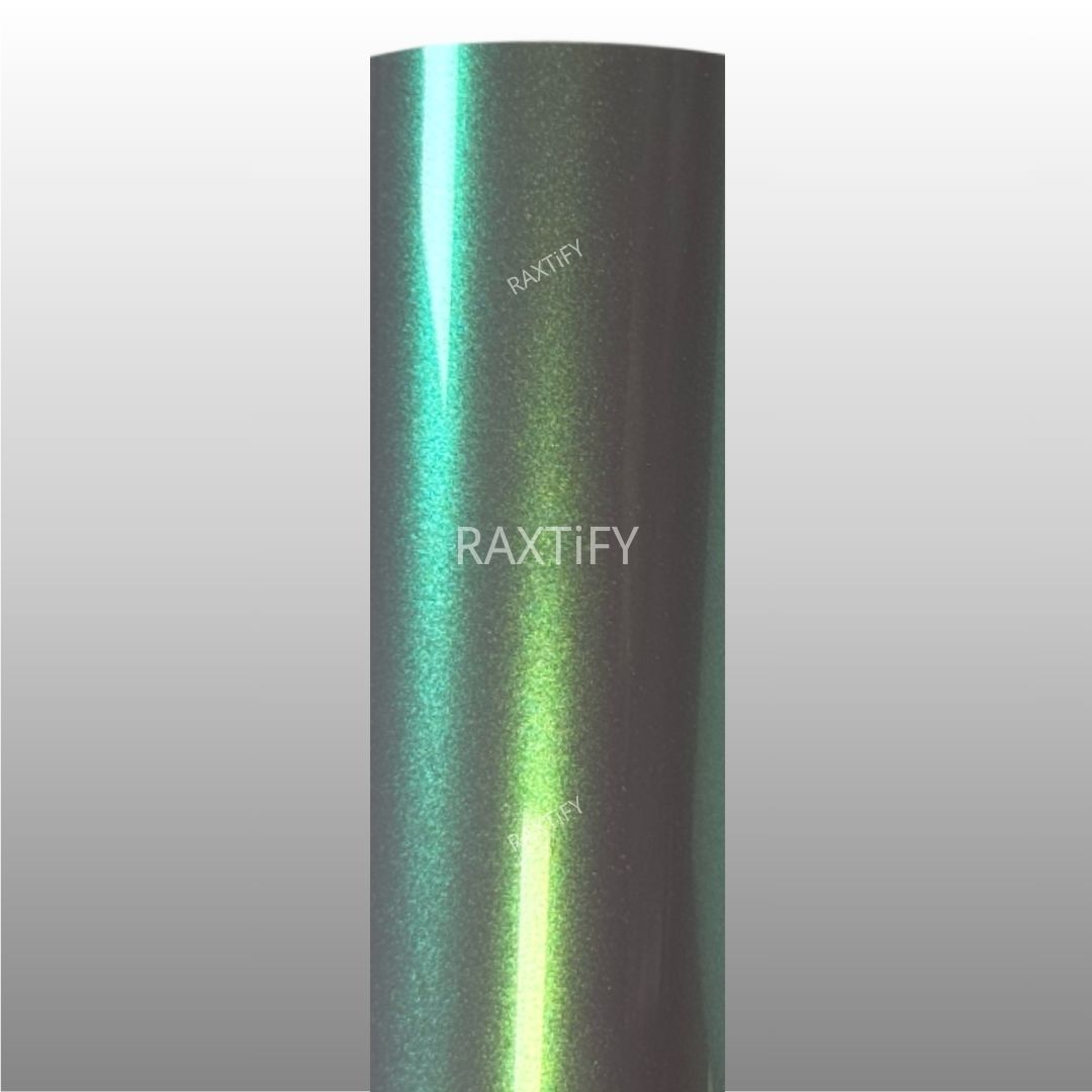 Ultra Gloss Metallic Gray Green Paint Protection Film