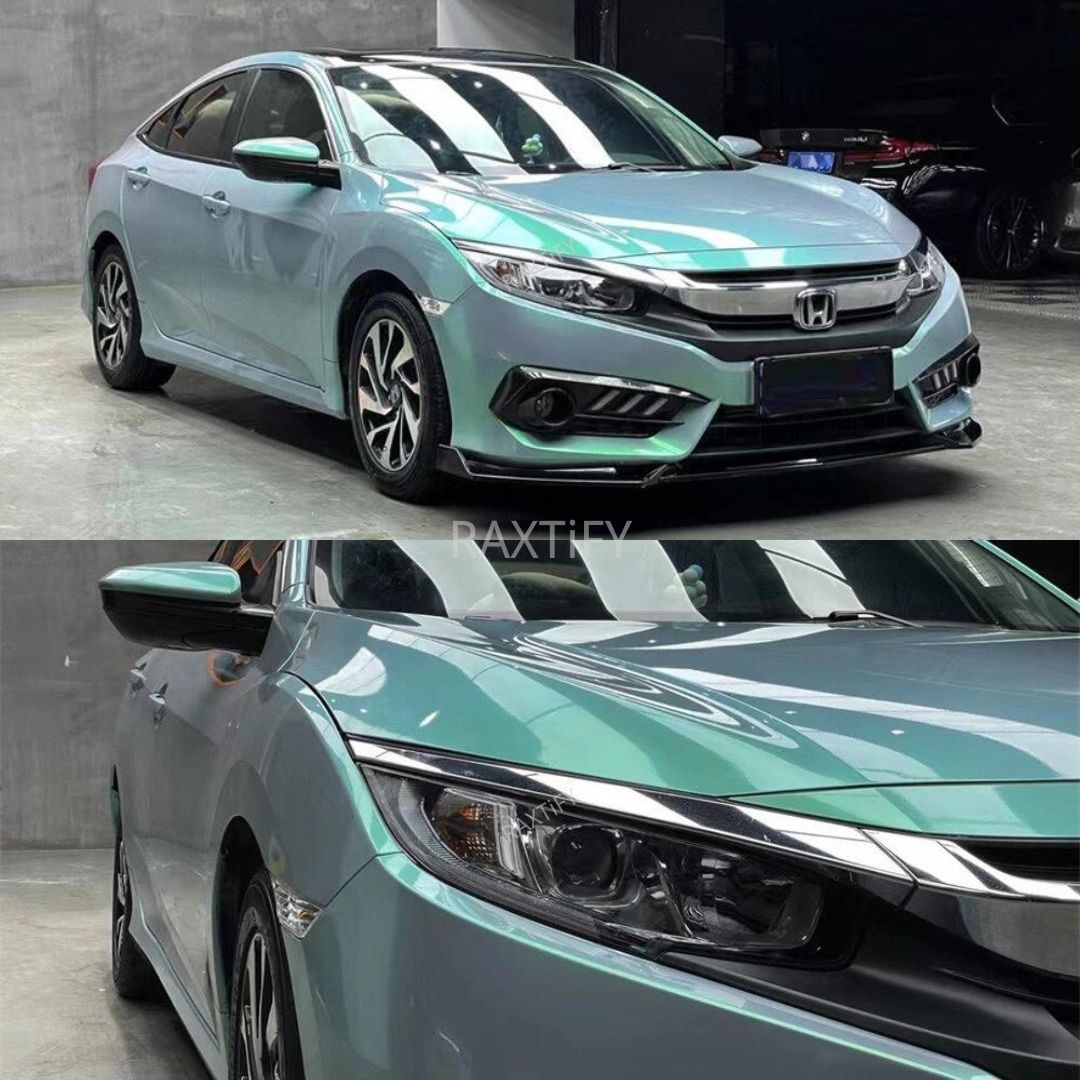 Ultra Gloss Metallic Gray Green Paint Protection Film