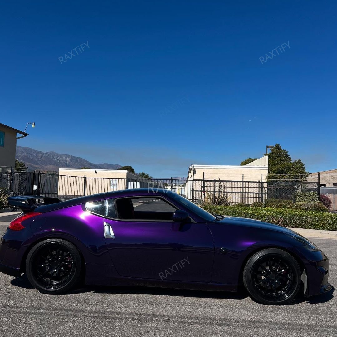 Nissan Ultra Gloss Metallic Midnight Purple Paint Protection Film