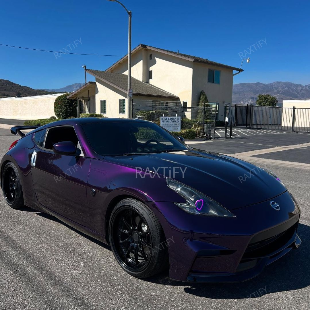 Ultra Gloss Metallic Midnight Purple Paint Protection Film
