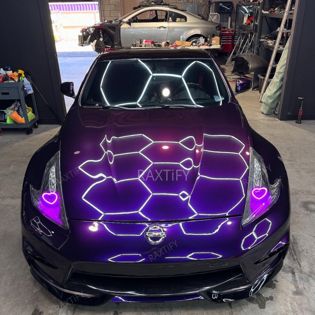 Nissan Ultra Gloss Metallic Midnight Purple Paint Protection Film