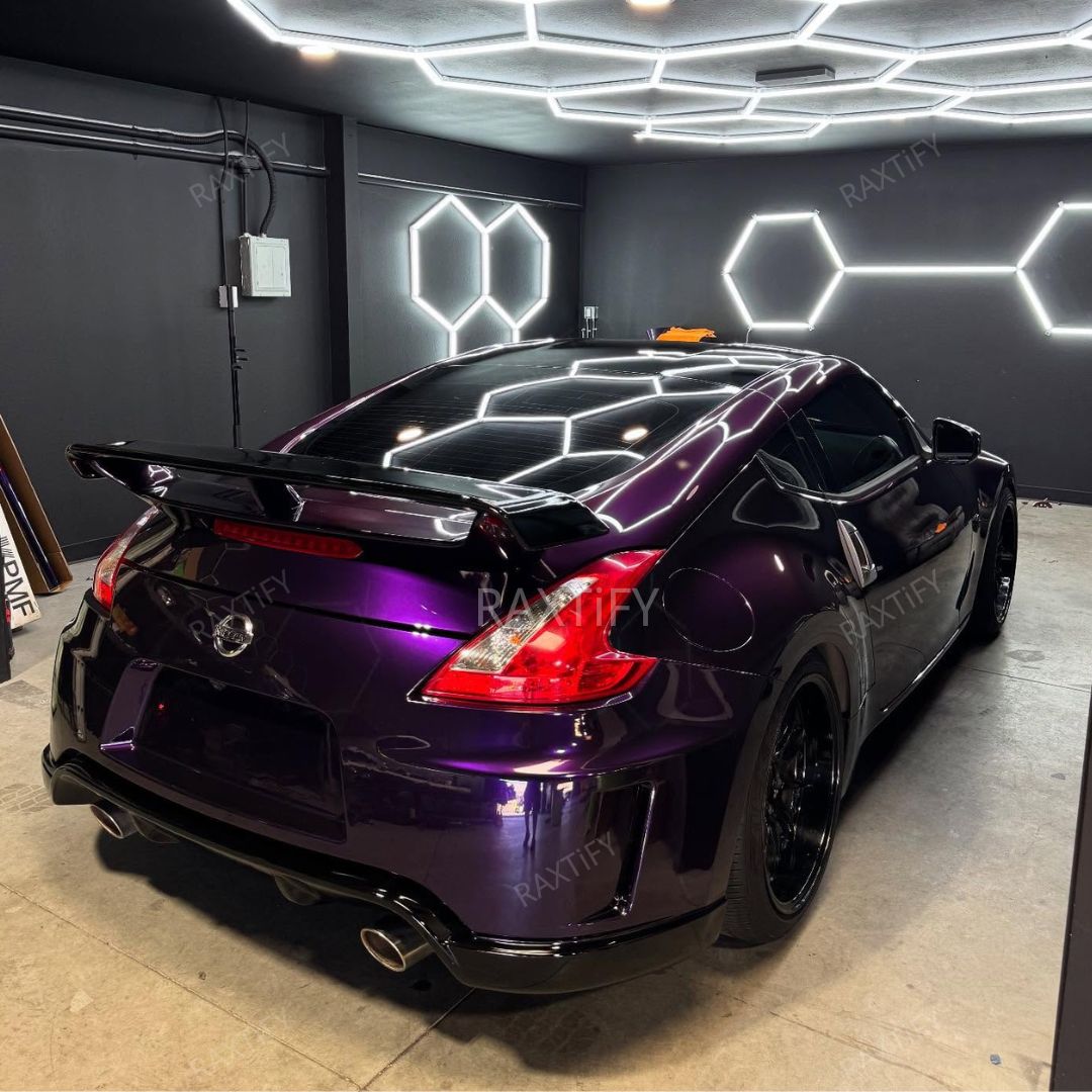 Nissan Ultra Gloss Metallic Midnight Purple Paint Protection Film