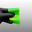 Ultra Gloss Metallic Neon Gold Green Paint Protection Film Sample