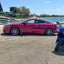 Ultra Gloss Metallic Rose Red  Protection Film side