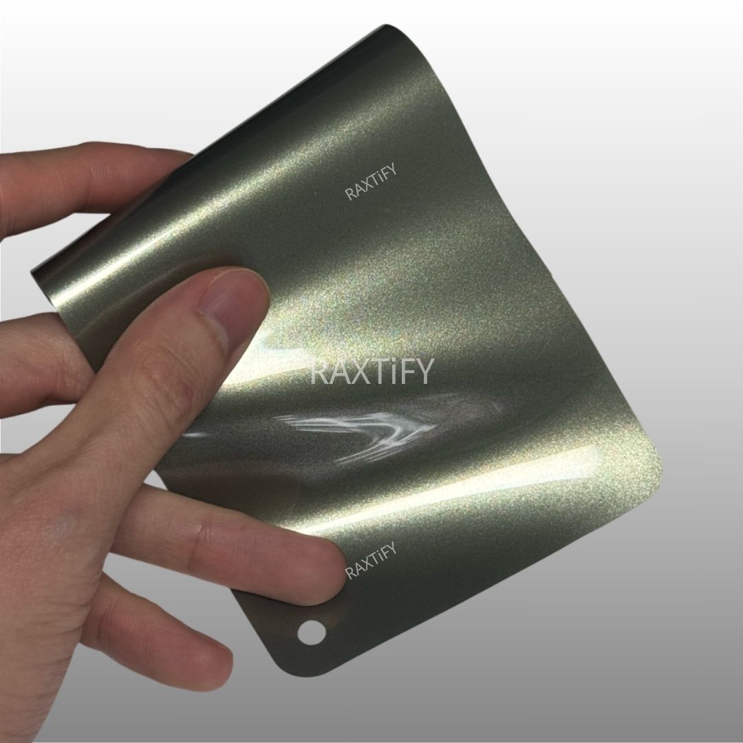 Ultra Gloss Metallic Silica Brass Paint Protection Film