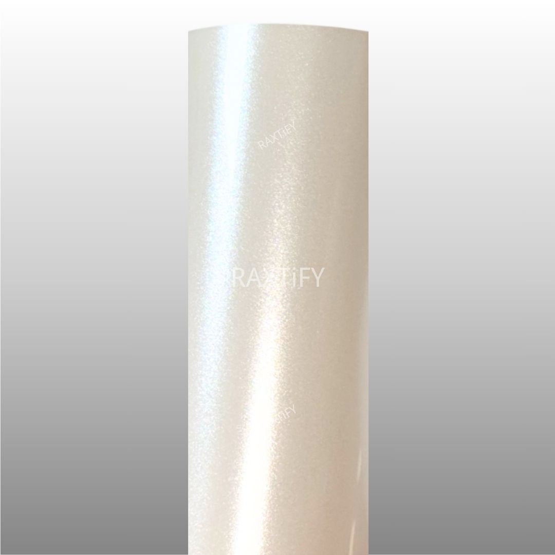 Ultra Gloss Metallic Snow White Paint Protection Film