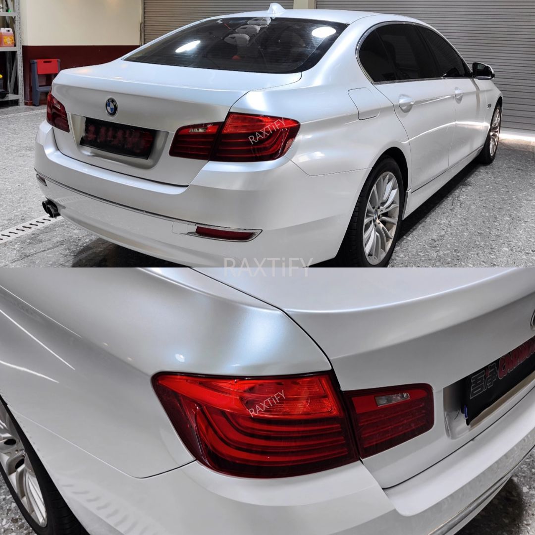 Ultra Gloss Metallic Snow White Paint Protection Film