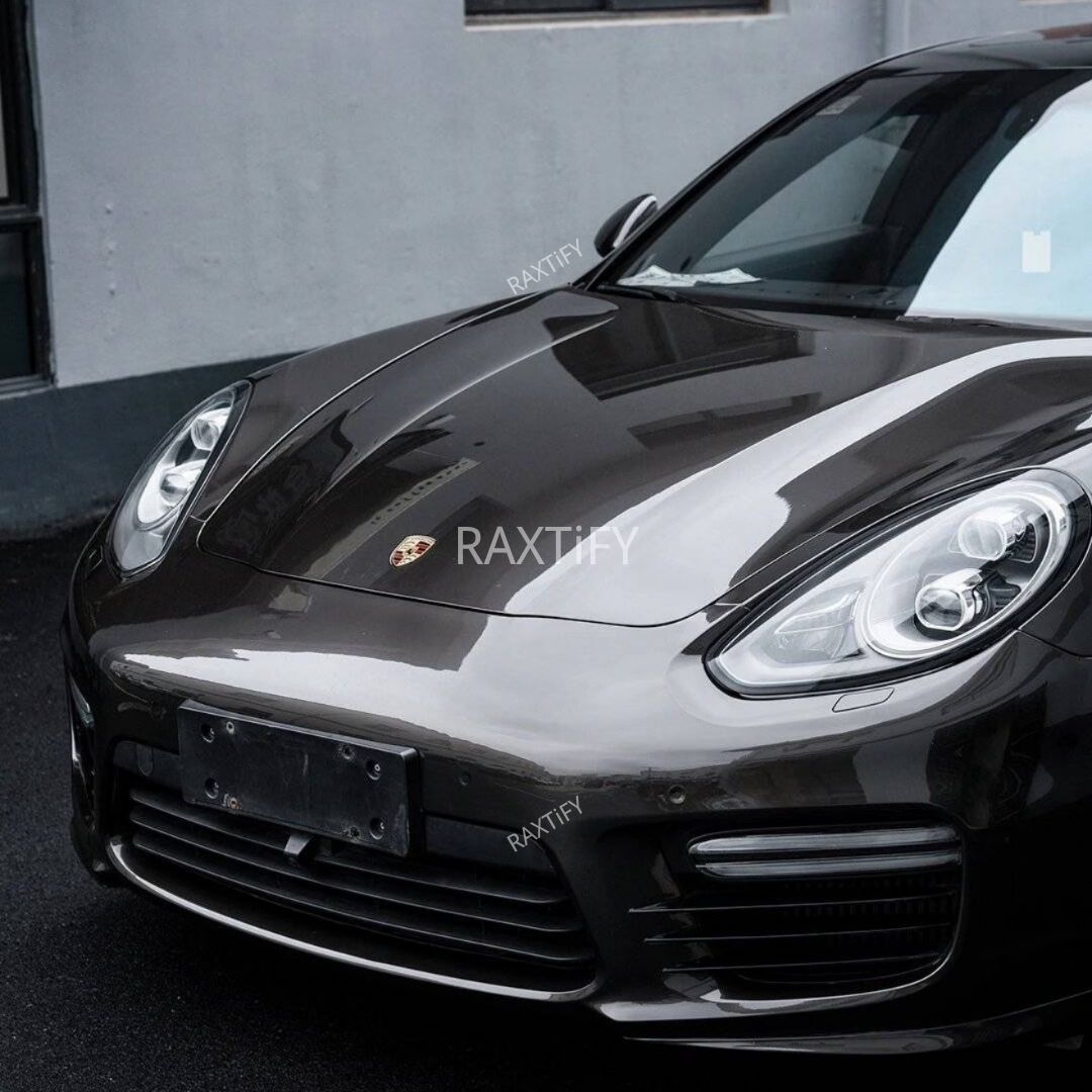 Porsche in Ultra Gloss Metallic Tungsten Paint Protection Film