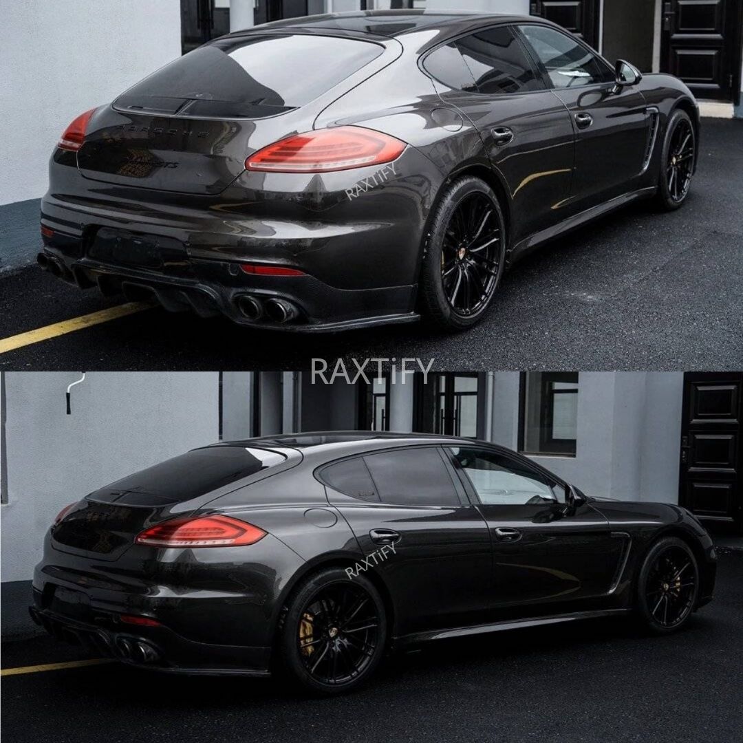 Porsche in Ultra Gloss Metallic Tungsten Paint Protection Film
