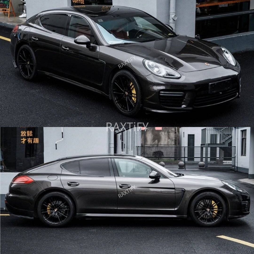 Porsche in Ultra Gloss Metallic Tungsten Paint Protection Film