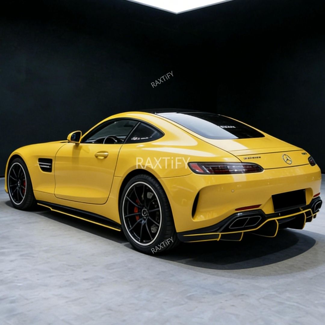 Porsche in Ultra Gloss Sunflower Yellow Paint Protection Film